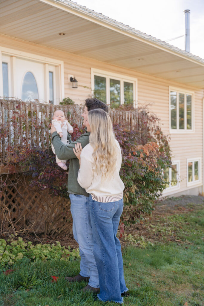 PEI in home family session